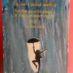Hand painted canvas